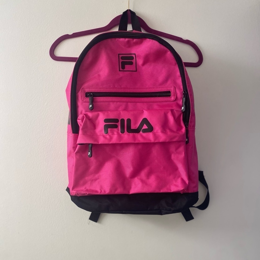 EUC Pink FILA Backpack
